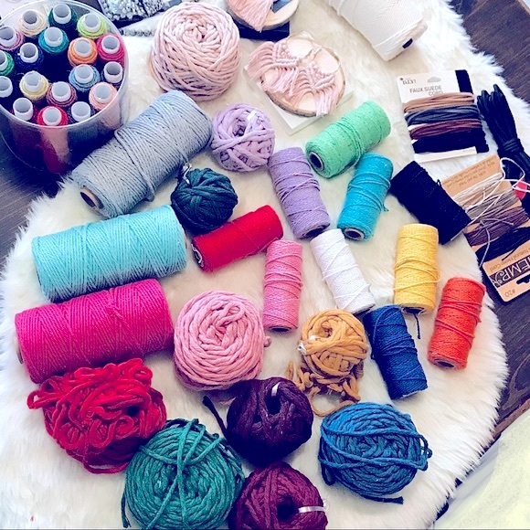 🌟HP🙌🏻🆕Beautifully Handmade Bohemian Jewelry Macramé Earrings; Every Color - Picture 8 of 16